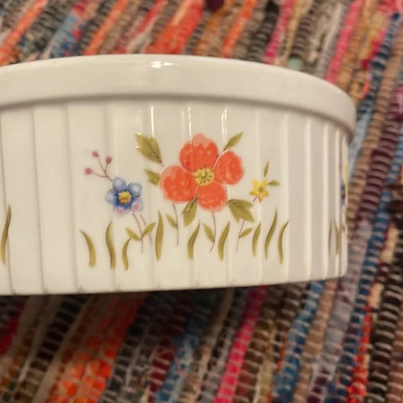 Vintage Country Flowers by Andrea Casserole Dish - Picture 6 of 7